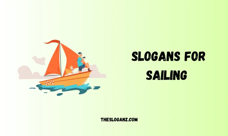 Slogans for Sailing