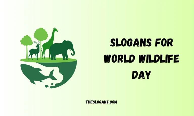 Slogans for World Wildlife Day