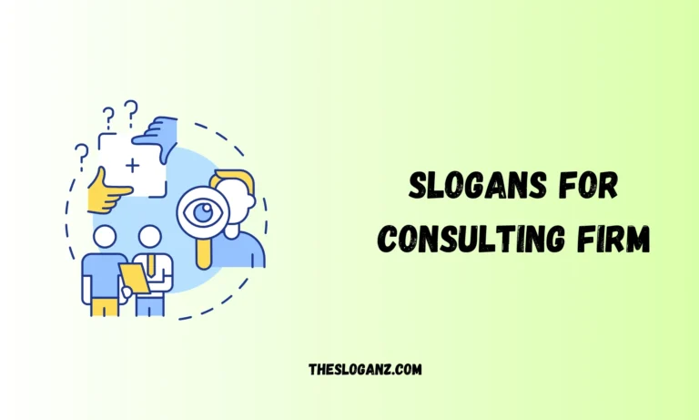 Slogans for Consulting Firm