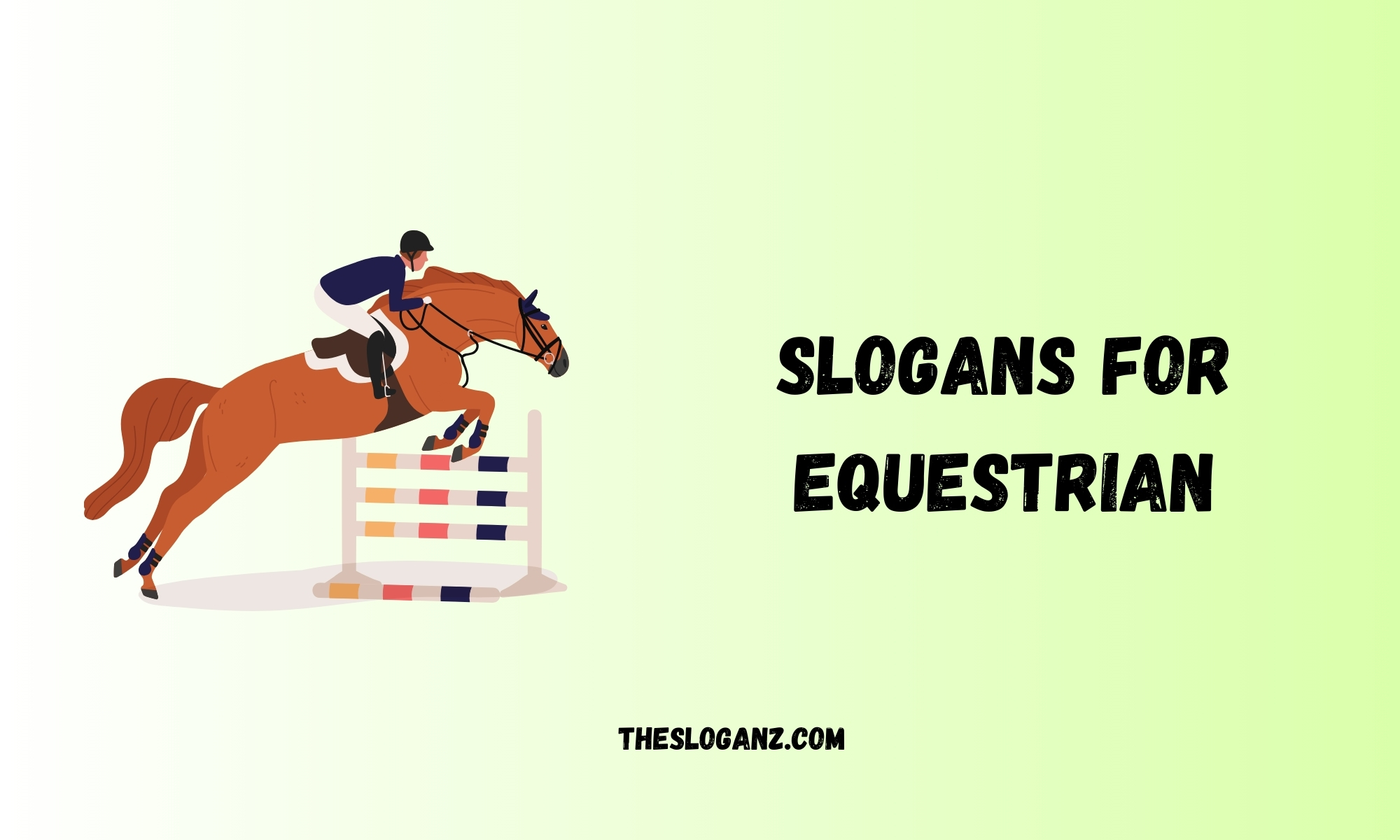 Slogans for Equestrian