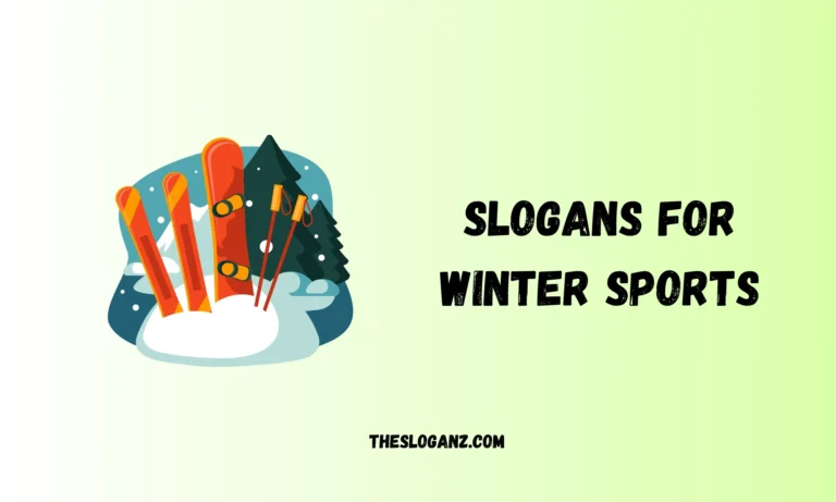 Slogans for Winter Sports