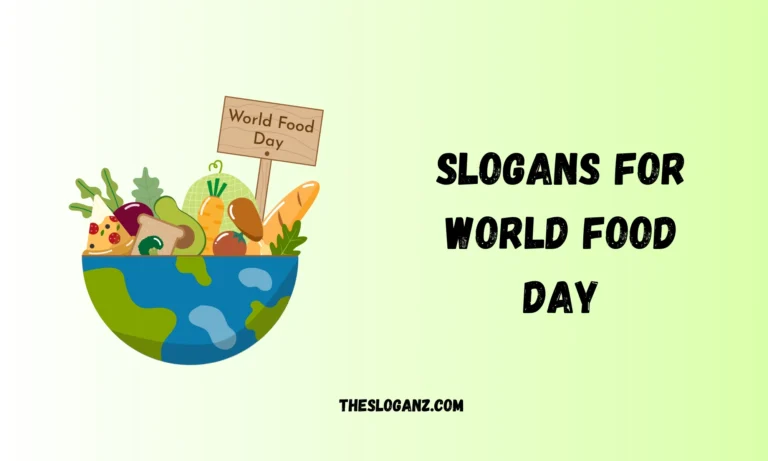 Slogans for World Food Day