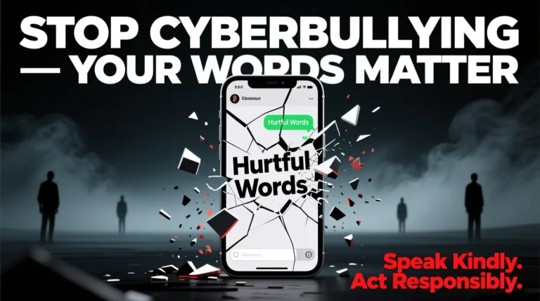 Slogans for Cyberbullying