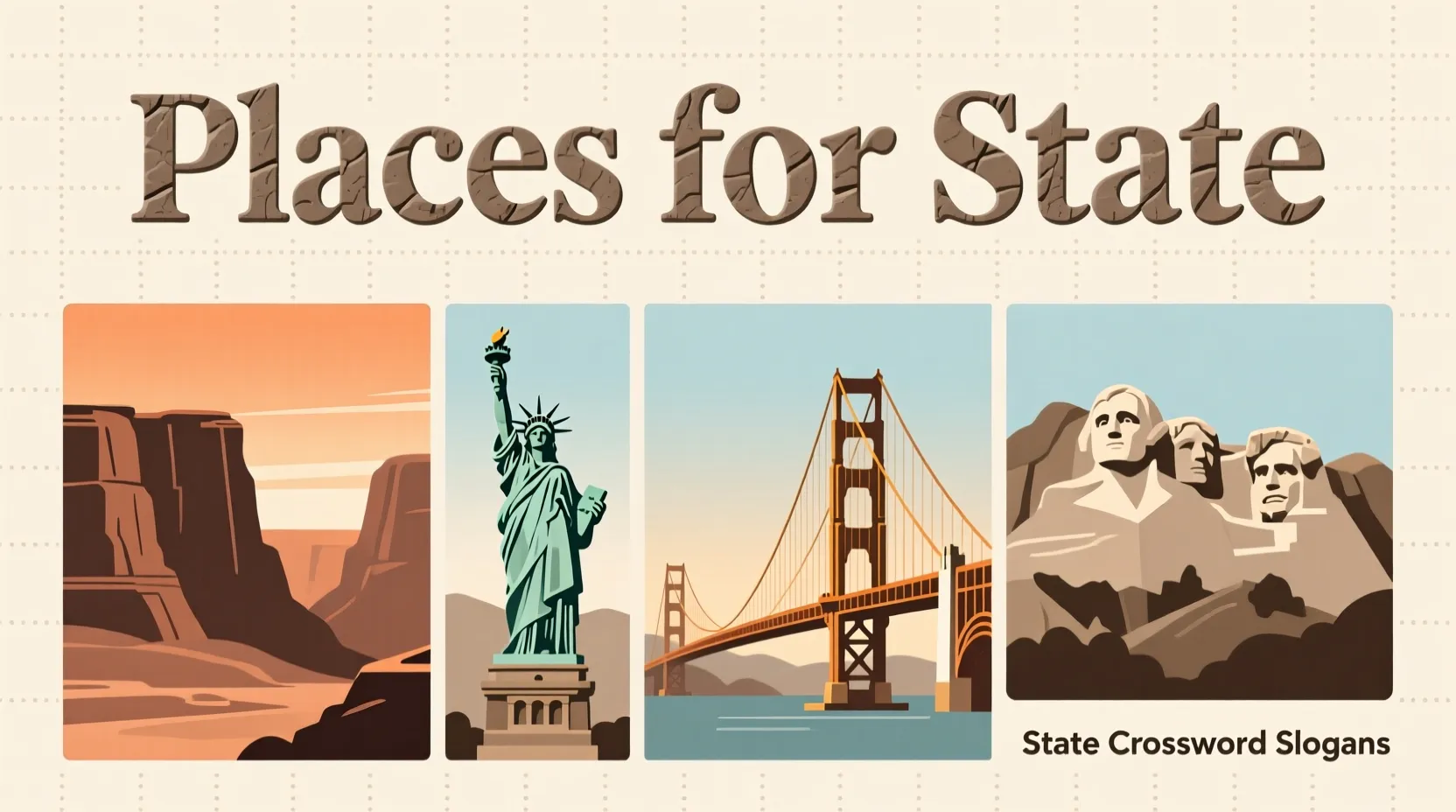 Read more about the article Places for State Crossword Slogans