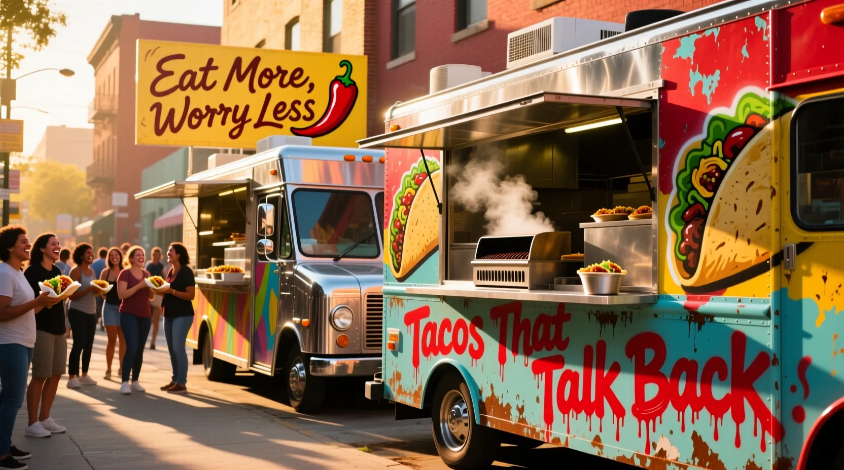 Read more about the article Taco Trucks for Slogans 🌮🚚