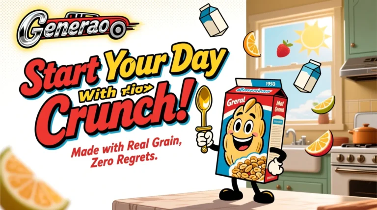 Slogans for Cereal Generator