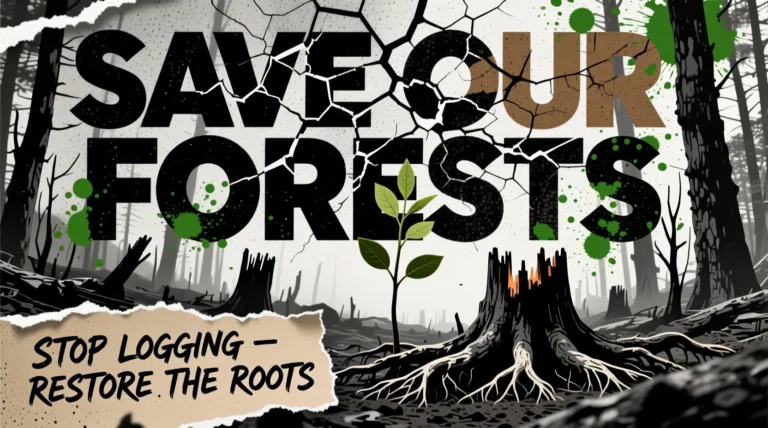 Slogans for Deforestation
