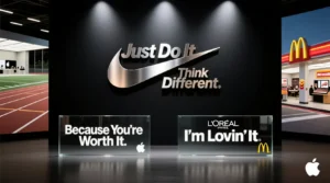 Read more about the article Famous for Brands Slogans That Instantly Build Trust Recognition And Global Loyalty 🏆