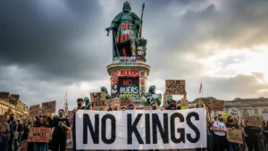 Read more about the article Slogans for No Kings Protest Demanding Equality Freedom Justice Worldwide 👑✊
