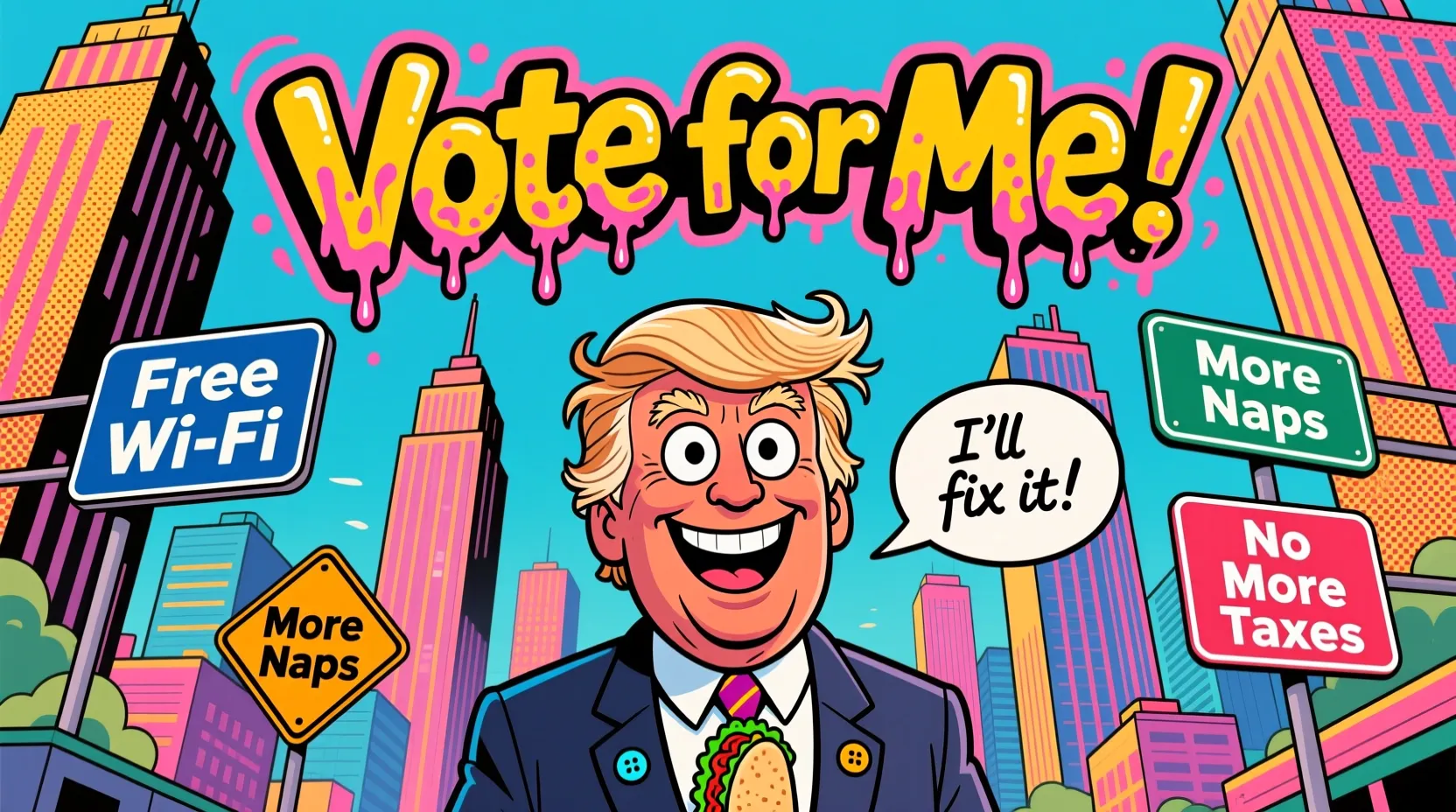 Vote for Me Funny Slogans