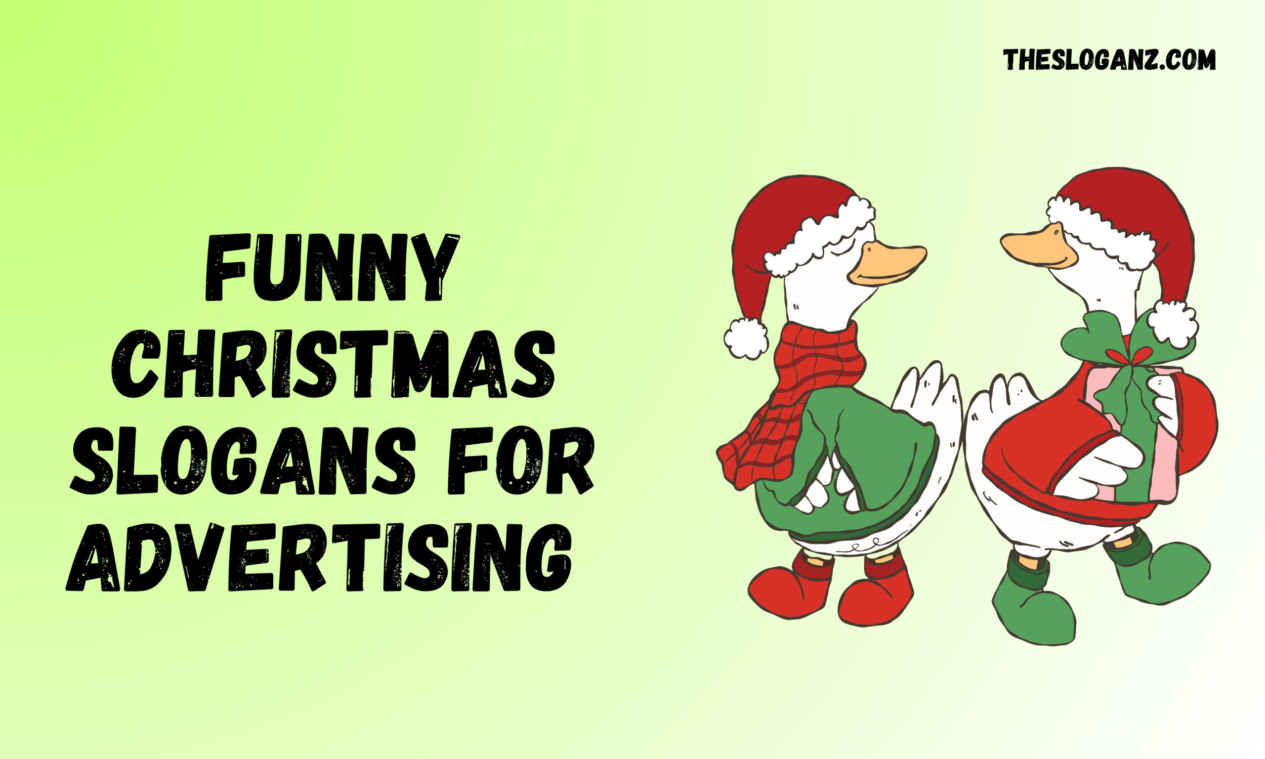 Read more about the article Funny Christmas Slogans for Advertising Campaigns 🎄😂