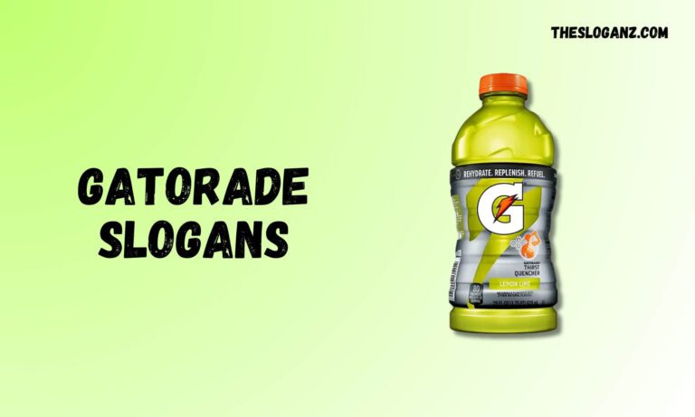 Slogans for Gatorade