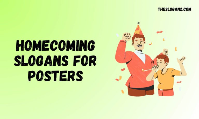 Homecoming Slogans for Posters