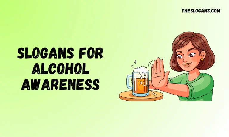 Slogans for Alcohol Awareness