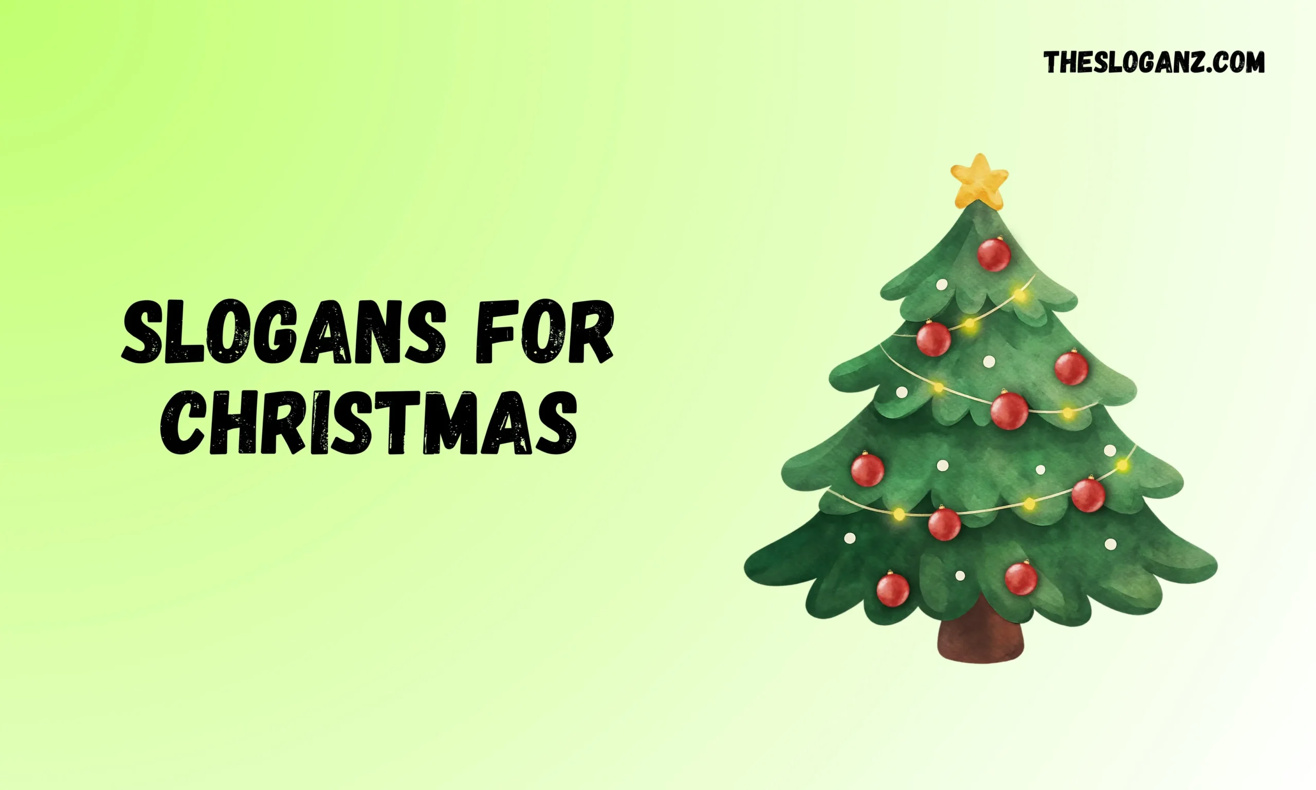 Slogans for Christmas