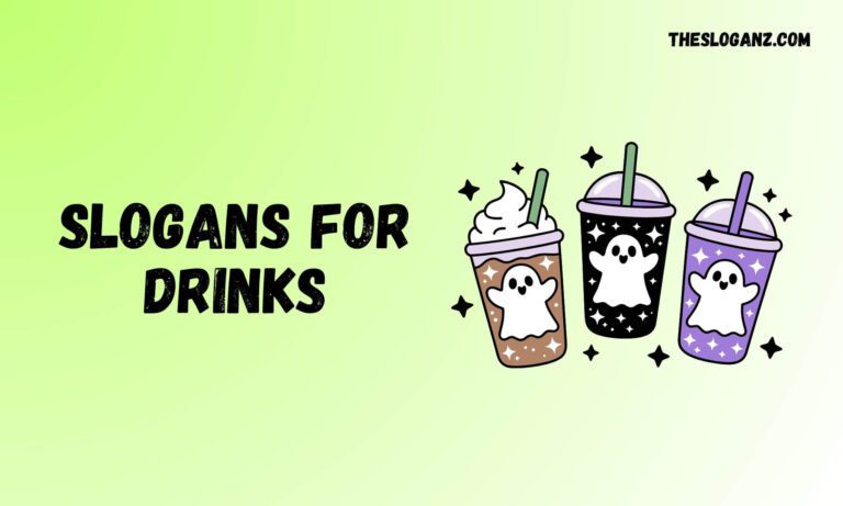Slogans for Drinks