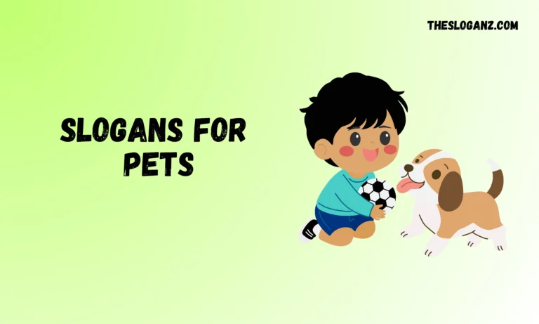 Slogans for Pets
