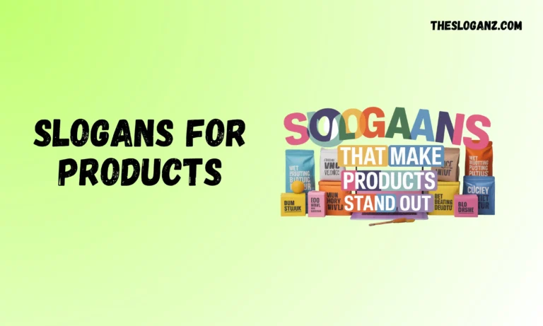 Slogans for Products