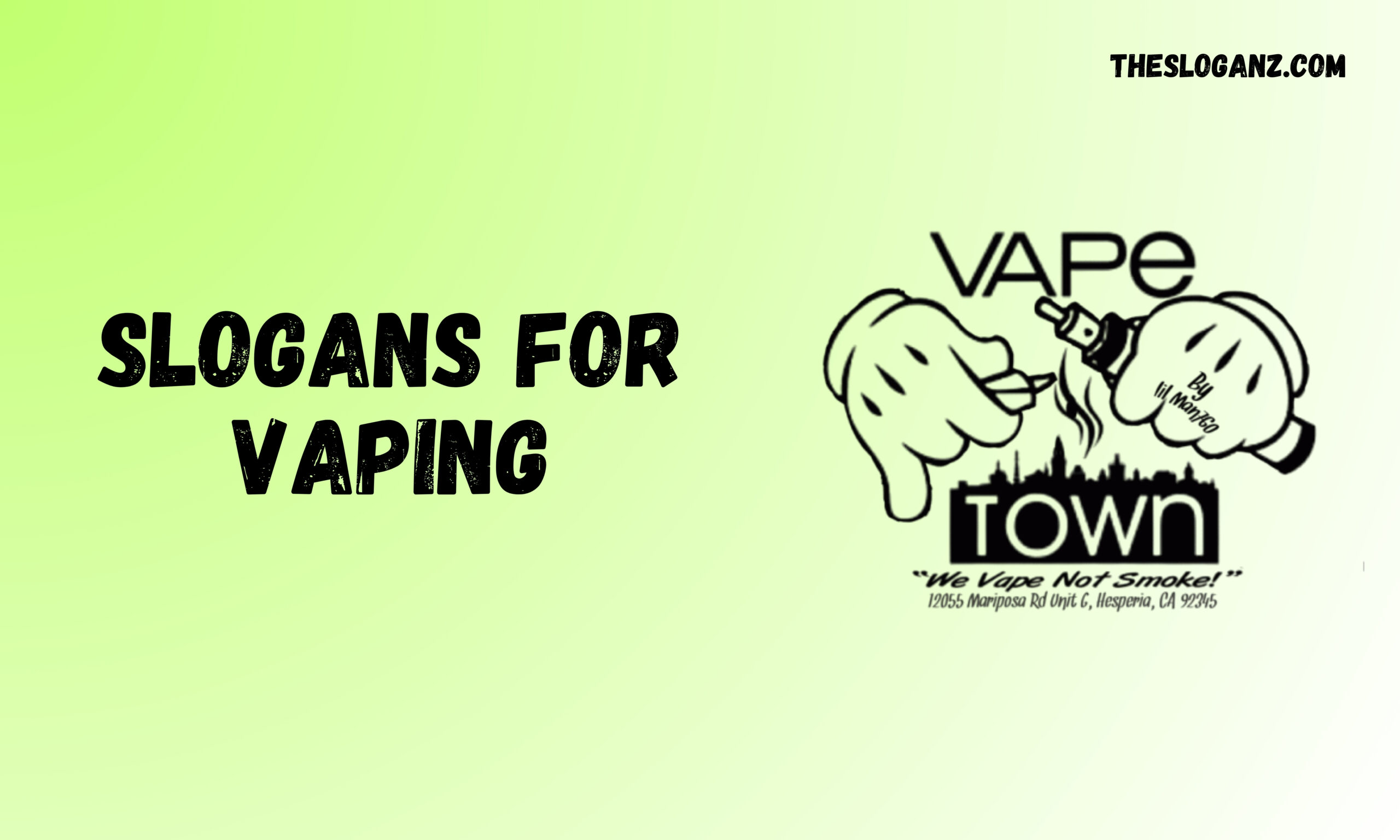 Read more about the article Catchy Slogans for Vaping That Sell & Inspire