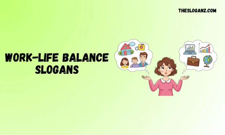Work-Life Balance Slogans