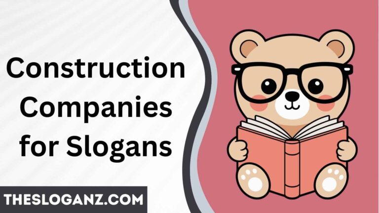 Construction Companies for Slogans