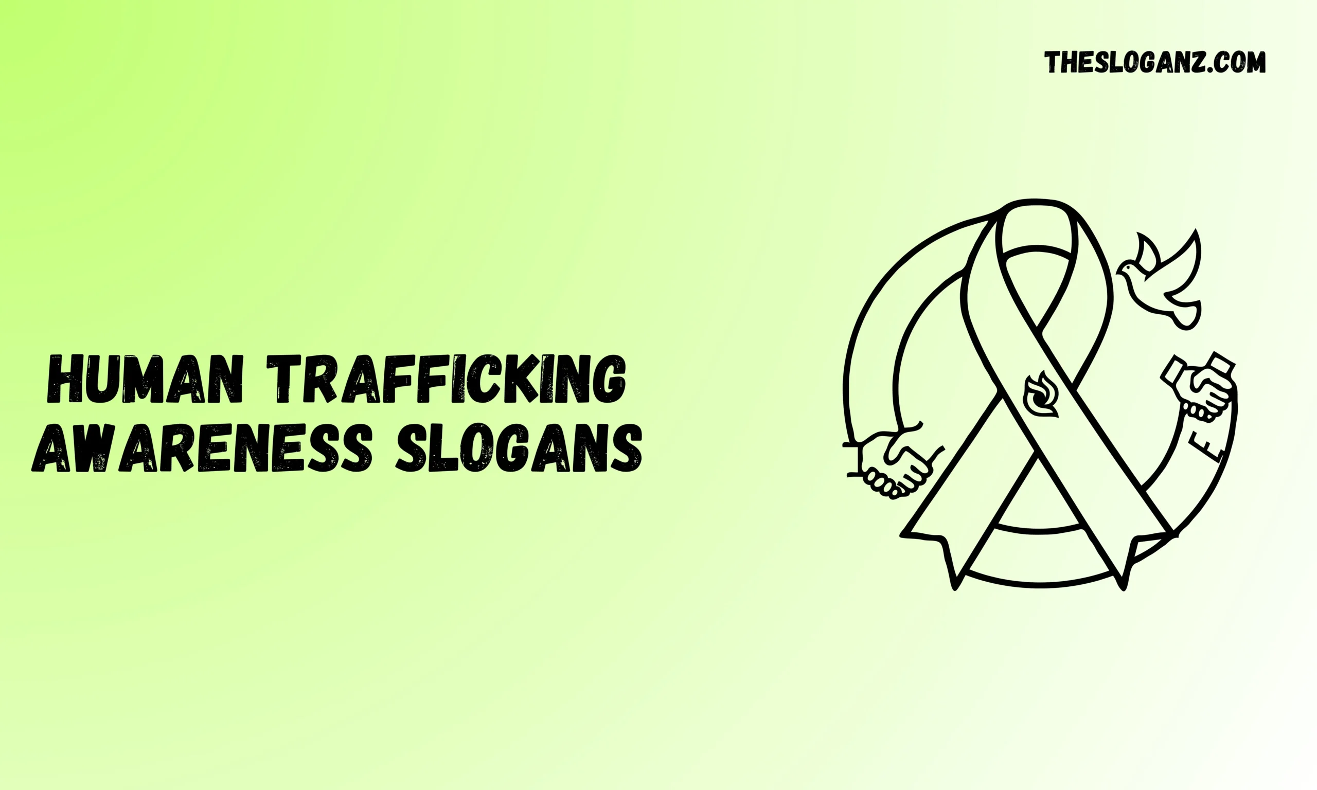 Read more about the article Human Trafficking Awareness Slogans to Save Lives