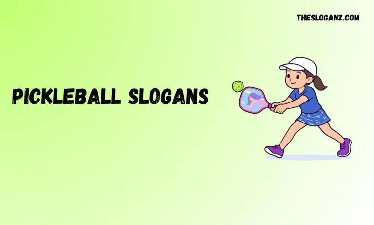 Pickleball Slogans