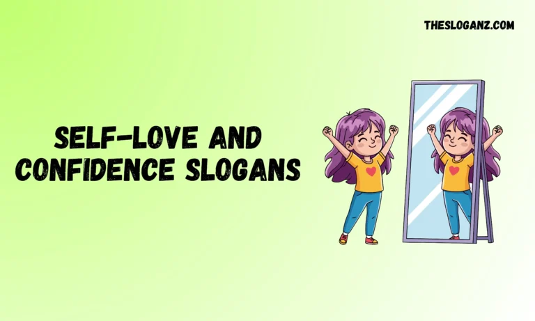Self-Love and Confidence Slogans