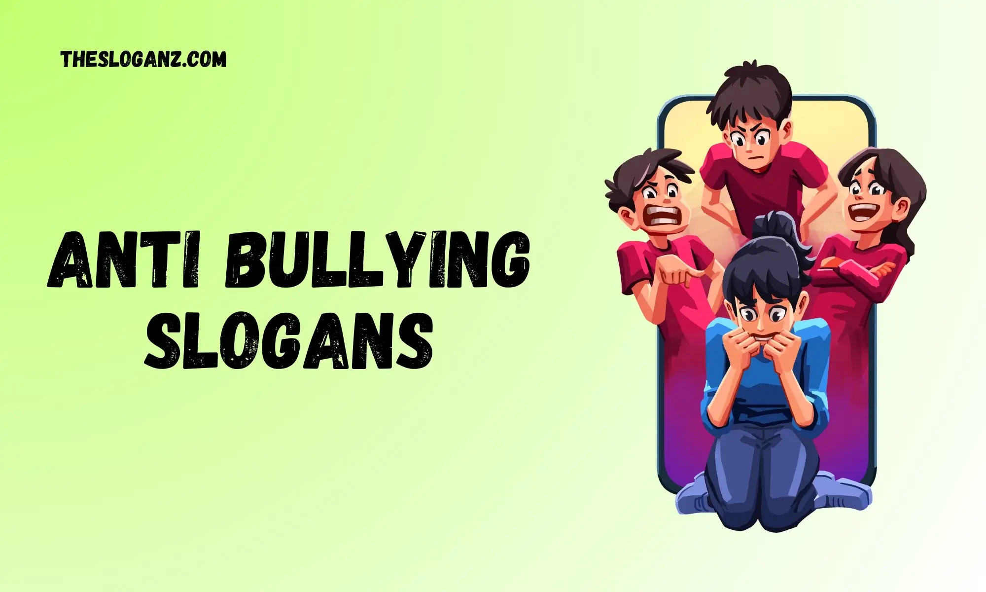 anti bullying slogans