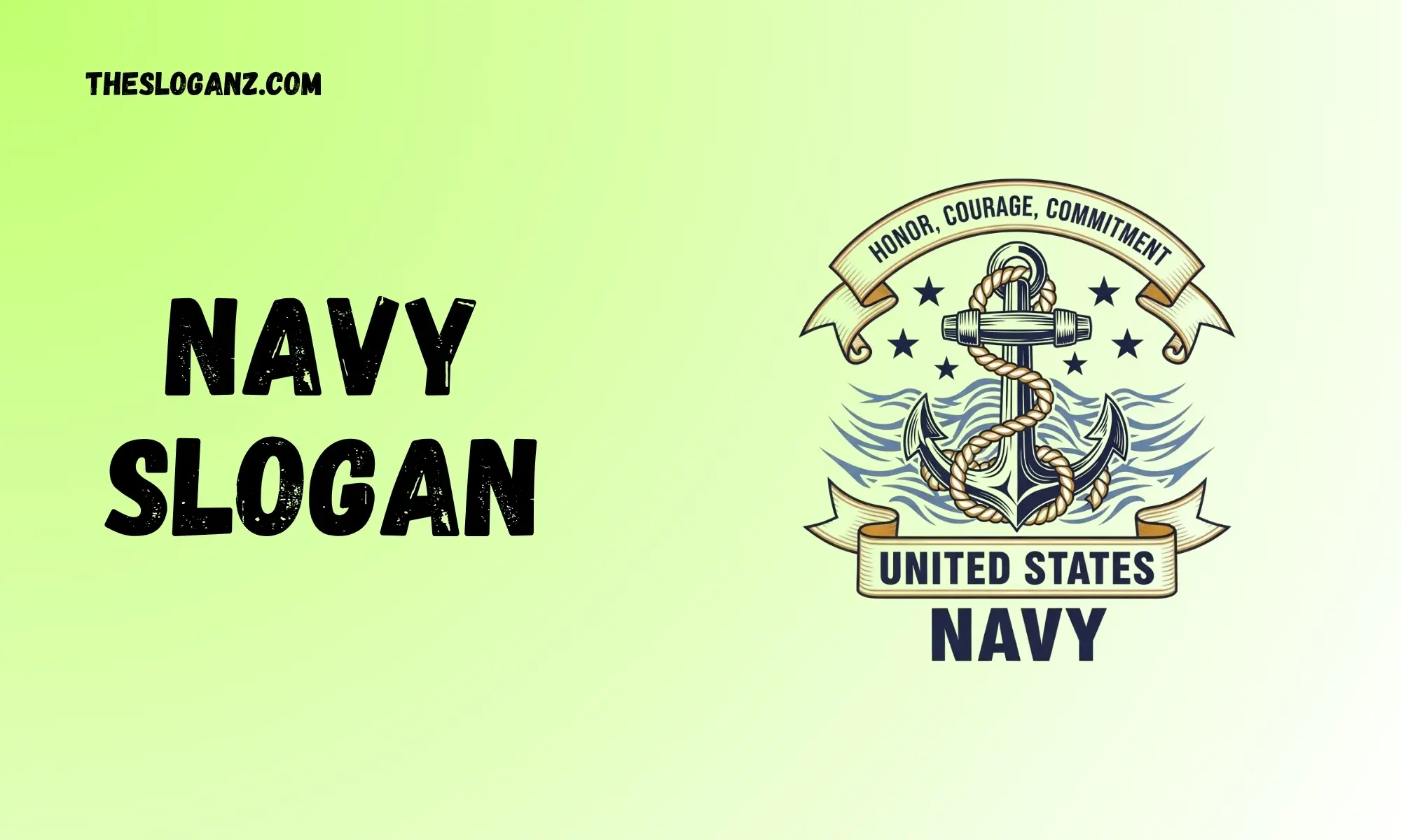 Navy Slogan