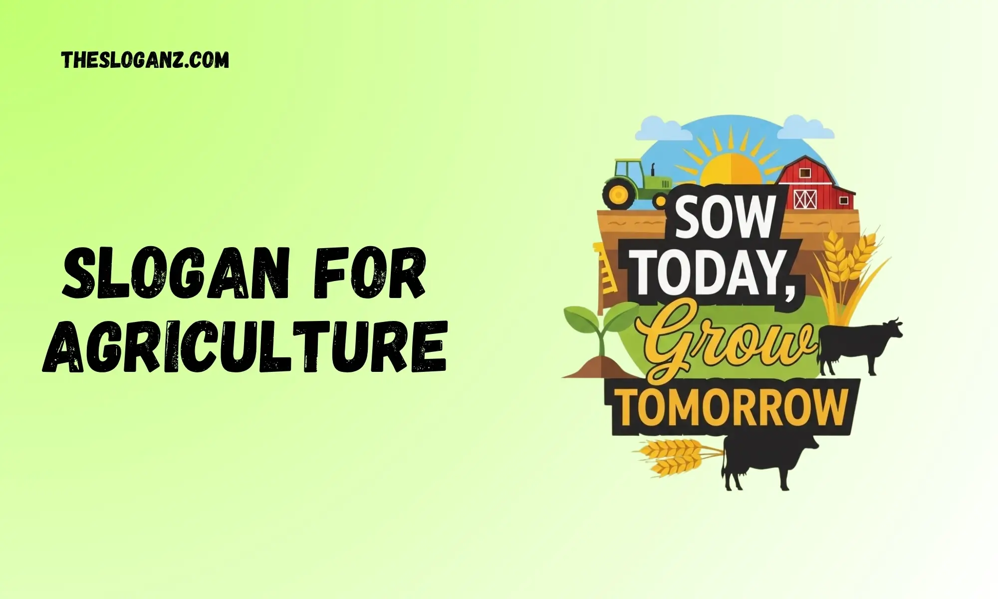 Slogan For Agriculture
