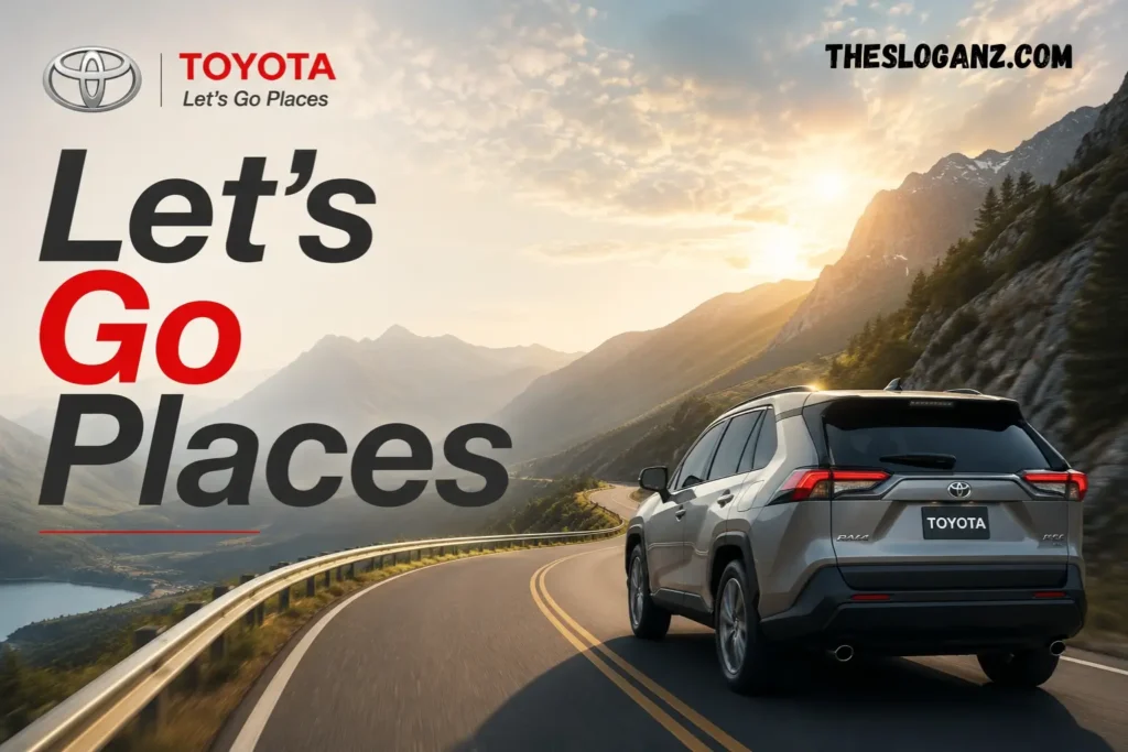 toyota slogan lets go places