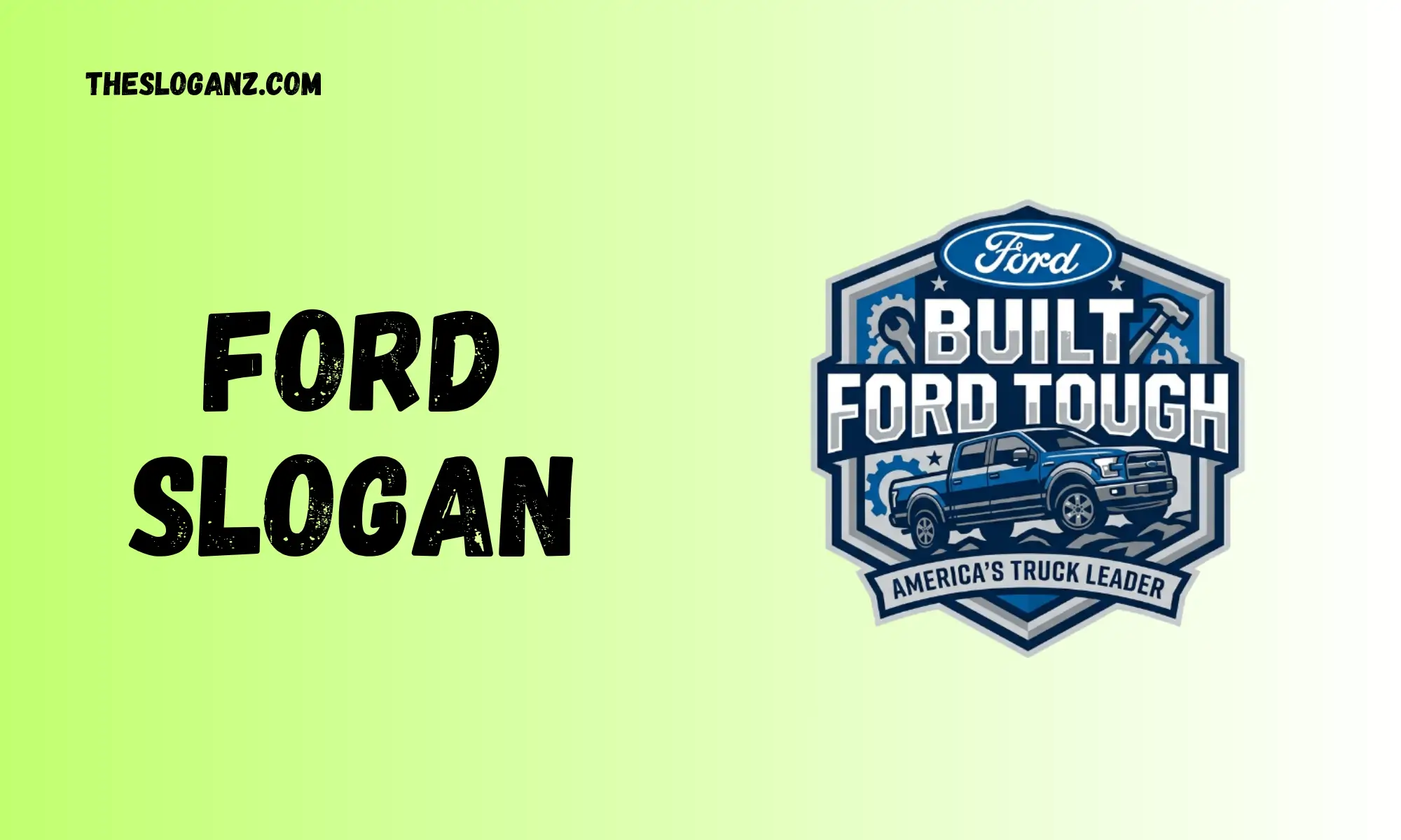 Ford Slogan