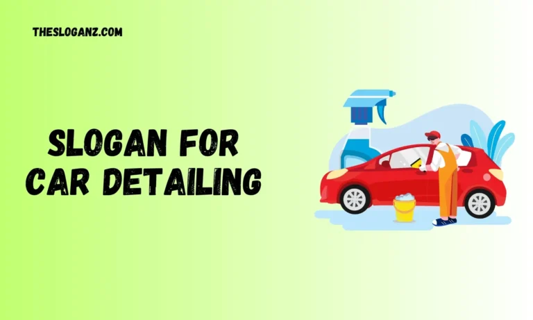 Slogan For Car Detailing