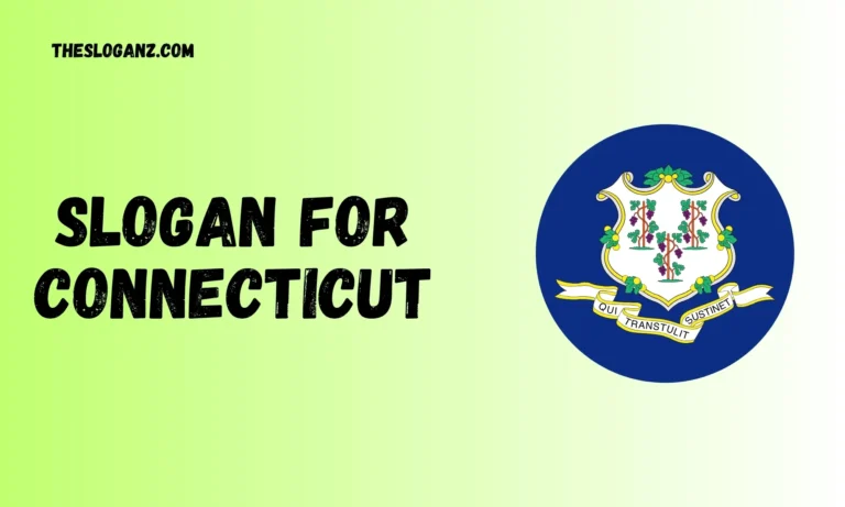 Slogan For Connecticut