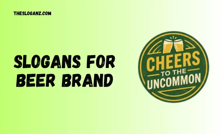 Slogans for Beer Brand