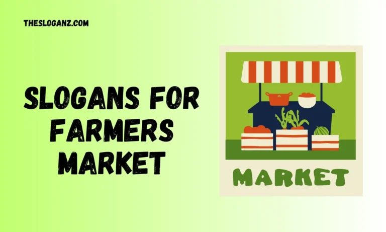 Slogans for Farmers Market