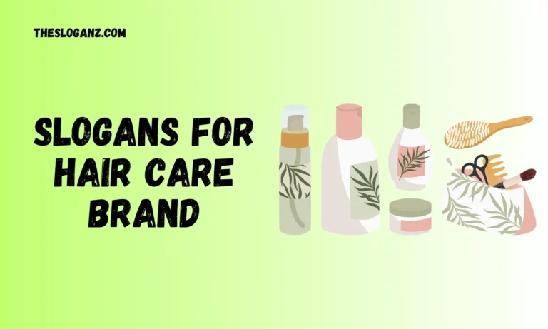 Slogans for Hair Care Brand