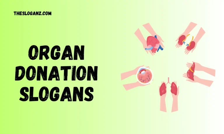 organ donation slogans