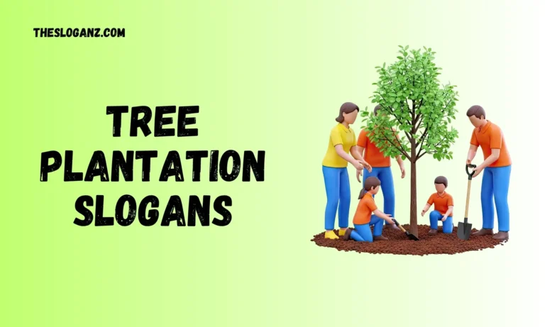 tree plantation slogans