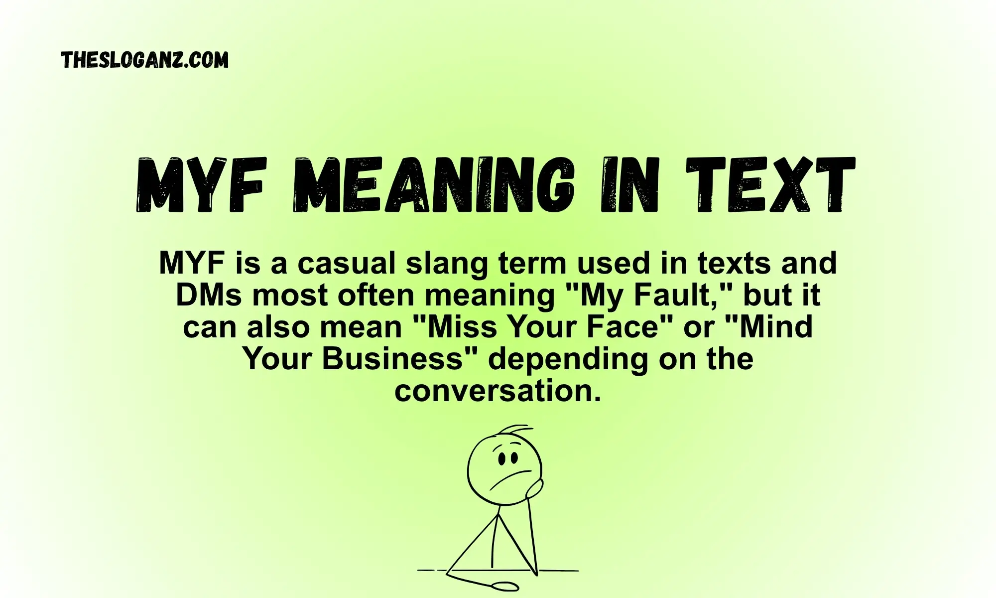 MYF Meaning in Text