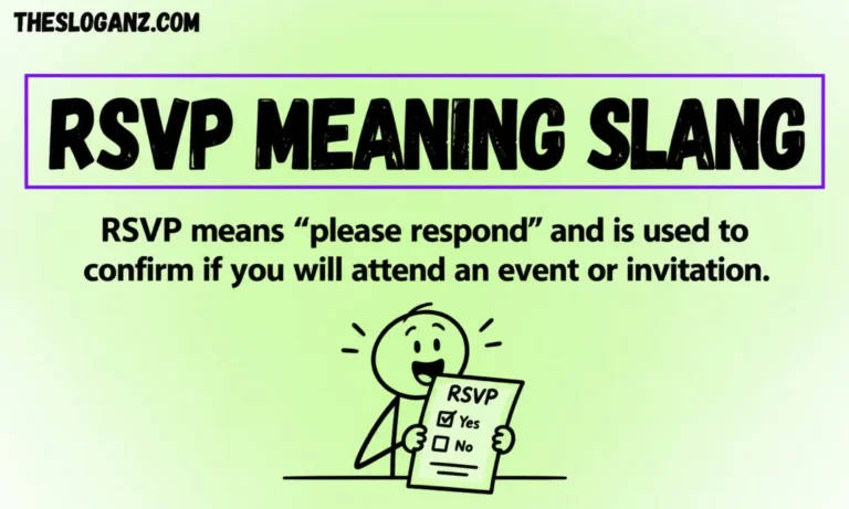RSVP Meaning