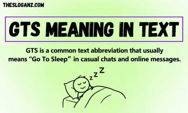 GTS Meaning in Text